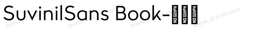 SuvinilSans Book字体转换 SuvinilSans Book字体转换